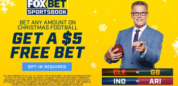 FOX Bet Promo Code: Get a $5 Free Bet for NFL Week 16 On Christmas Day