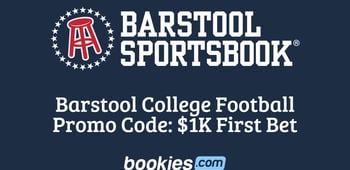 Barstool Sportsbook promo code: $1k CFB risk-free bet, $150 NFL TD bonus