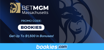 BetMGM Massachusetts Bonus Code BOOKIES: $1500 1st-Bet Bonus For Rams-Lions Week 1