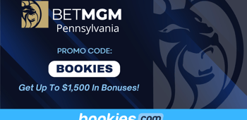 BetMGM Sportsbook Pennsylvania Bonus Code BOOKIES: $1,500 First-Bet For Chargers-Steelers