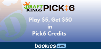 DraftKings Pick6 Promo Code: Play $5 Get $50 in Pick6 Credits For Jan 7th