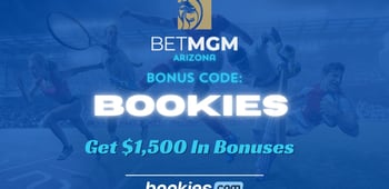 BetMGM Arizona Bonus Code BOOKIES: Claim 1st-Bet Bonus for up to $1,500 for NBA & Top 25 (Mar. 11)