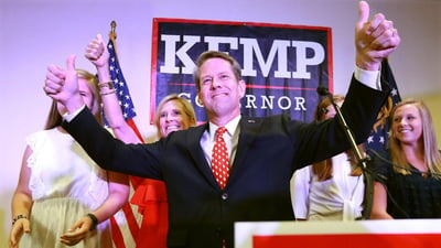 Georgia Governor Odds: Brian Kemp Still Well Clear of Stacey Abrams 3