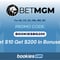 Unlock BetMGM Bet $10 Get $200 Bonus Code BOOKIESBG200 For October 22nd