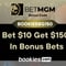 BetMGM Bonus Code BOOKIESBG150: Get $150 Bonus for Alabama St. vs. Auburn, NBA (Mar. 20)