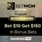 BetMGM Colorado Bonus Code BOOKIESBG150: Bet $10 Get $150 in Bonuses for First Round, NBA (Mar. 17)