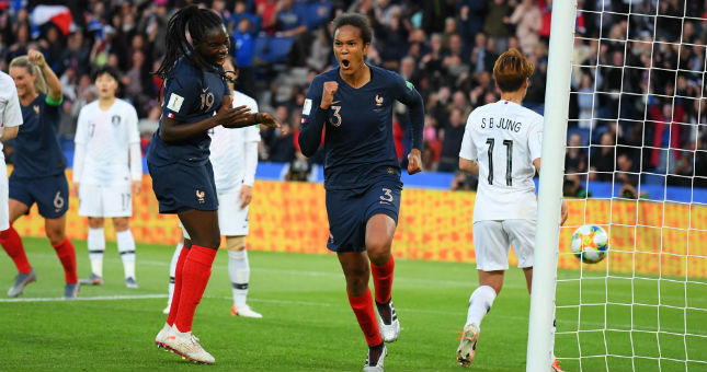 France had a strong enough showing during the opening game to keep up with the USA.