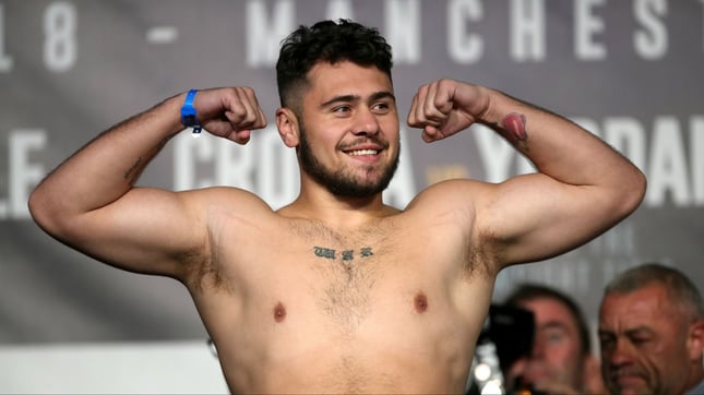 British heavyweight Dave Allen has won his past four bouts.