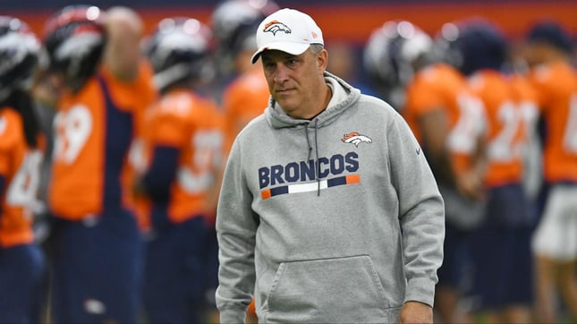 Vic Fangio may be motivated for a victory in his NFL debut as a head coach.