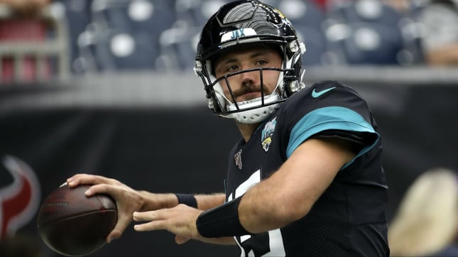 Gardner Minshew has stepped in for an injured Nick Foles.