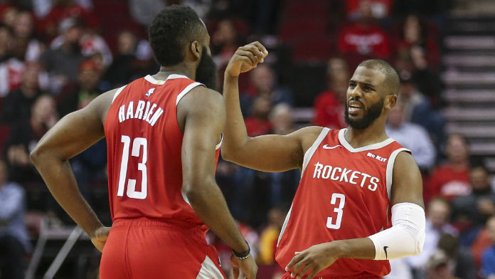 How Paul’s Injury Impacts Betting on Rockets, Harden for MVP
