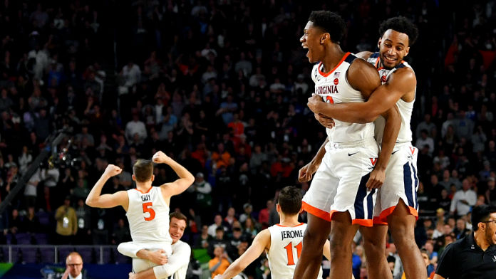 Virginia Favored, Low O/U Total Set in 2019 NCAA Title Game