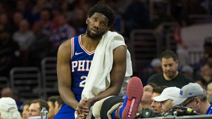 How Embiid Injury Should Impact NBA Playoff Bets on 76ers