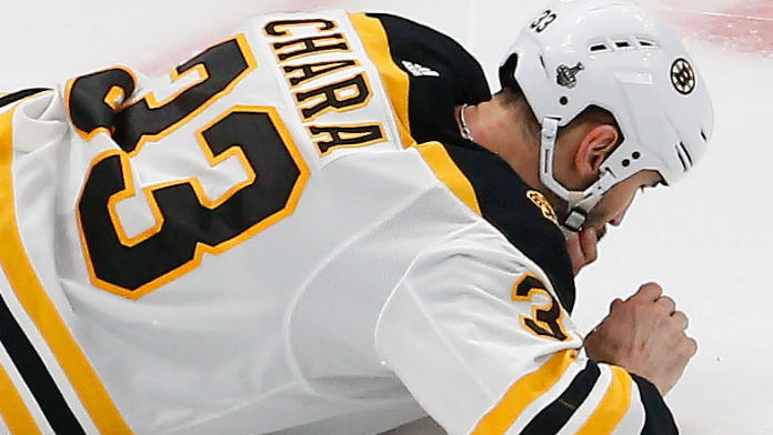 Chara’s Stanley Cup Status Uncertain as Bruins Odds Tighten