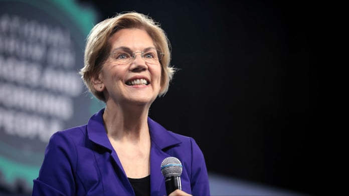 Warren Surges Into Tie With Biden As Democratic Co-Favorite