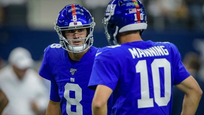 How Daniel Jones Starting QB Decision Impacts Giants Odds