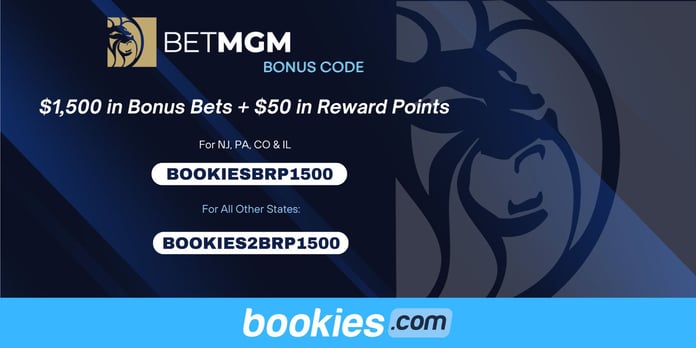 Use BetMGM $1,500 + $50 Credits Bonus Code BOOKIES2BRP1500 For Super Bowl (Feb. 7)