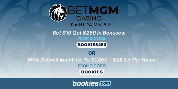 BetMGM Casino Bonus Code BOOKIESMIBRP For Jan.30