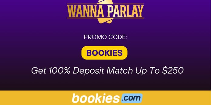 Wanna Parlay Fantasy Promo Code BOOKIES: 100% Deposit Match Up To $250