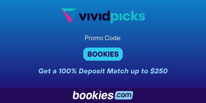 Vivid Picks Promo Code BOOKIES: 100% Deposit Match Up To $250 For December 13th