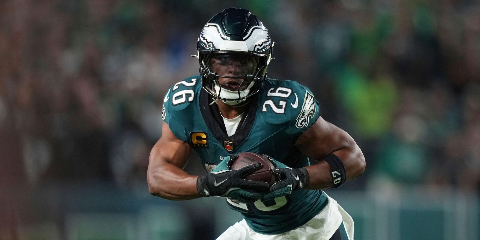 Saquon Barkley in Philadelphia (AP Photo/Matt Slocum)