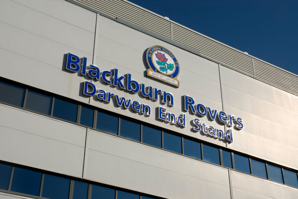 Blackburn Rovers Ewood Park football ground