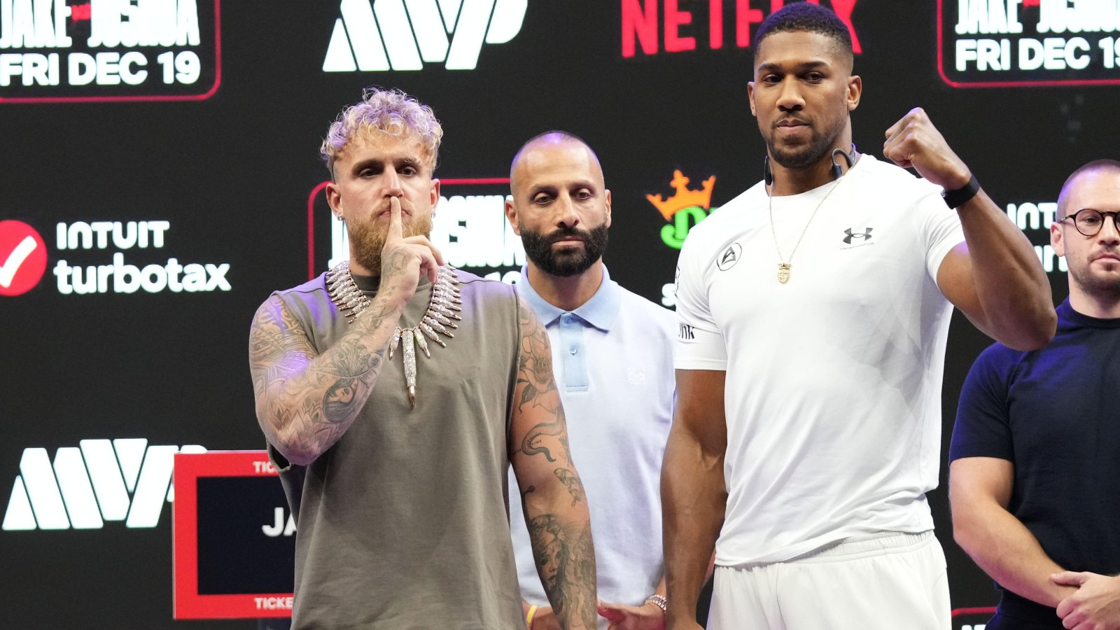 Jake Paul vs Anthony Joshua Boxing Betting Offer - 50/1 on Joshua Winning In Round 1