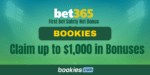 bet365 Sportbook Bonus Code BOOKIES
