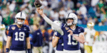 Penn State quarterback Drew Allar (15)