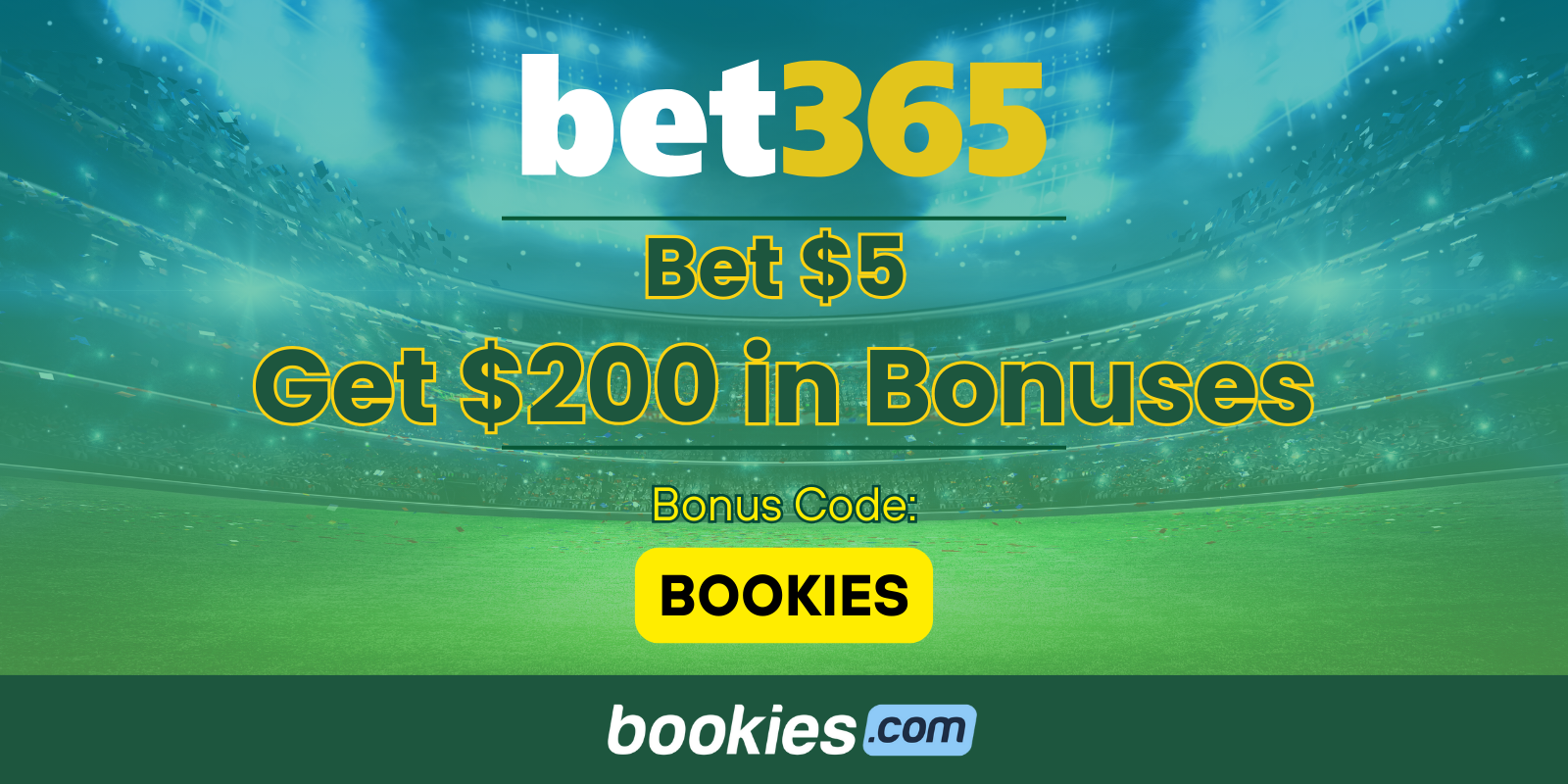 bet365 Sportbook Bonus Code BOOKIES