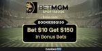 BetMGM Bonus Code BOOKIESBG150