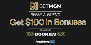 BetMGM Refer a Friend Bonus Code BOOKIES: Get $100 in Rewards (Dec. 22)