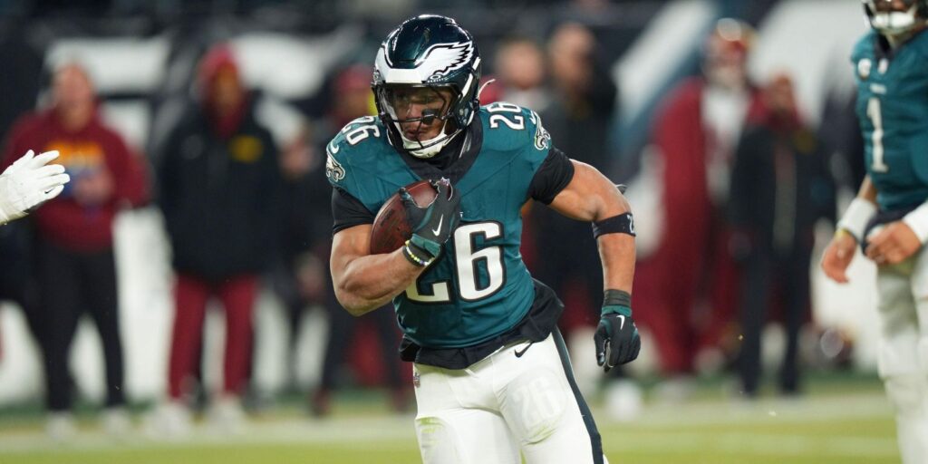 Saquon Barkley of the Philadelphia Eagles (SPP Sport Press)