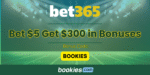 bet365 Sportbook Bonus Code BOOKIES