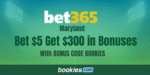 bet365 Maryland bonus code bookies