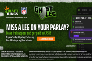 DraftKings Ghost Leg Promo: Get Paid Losing Parlays (Jan. 24)