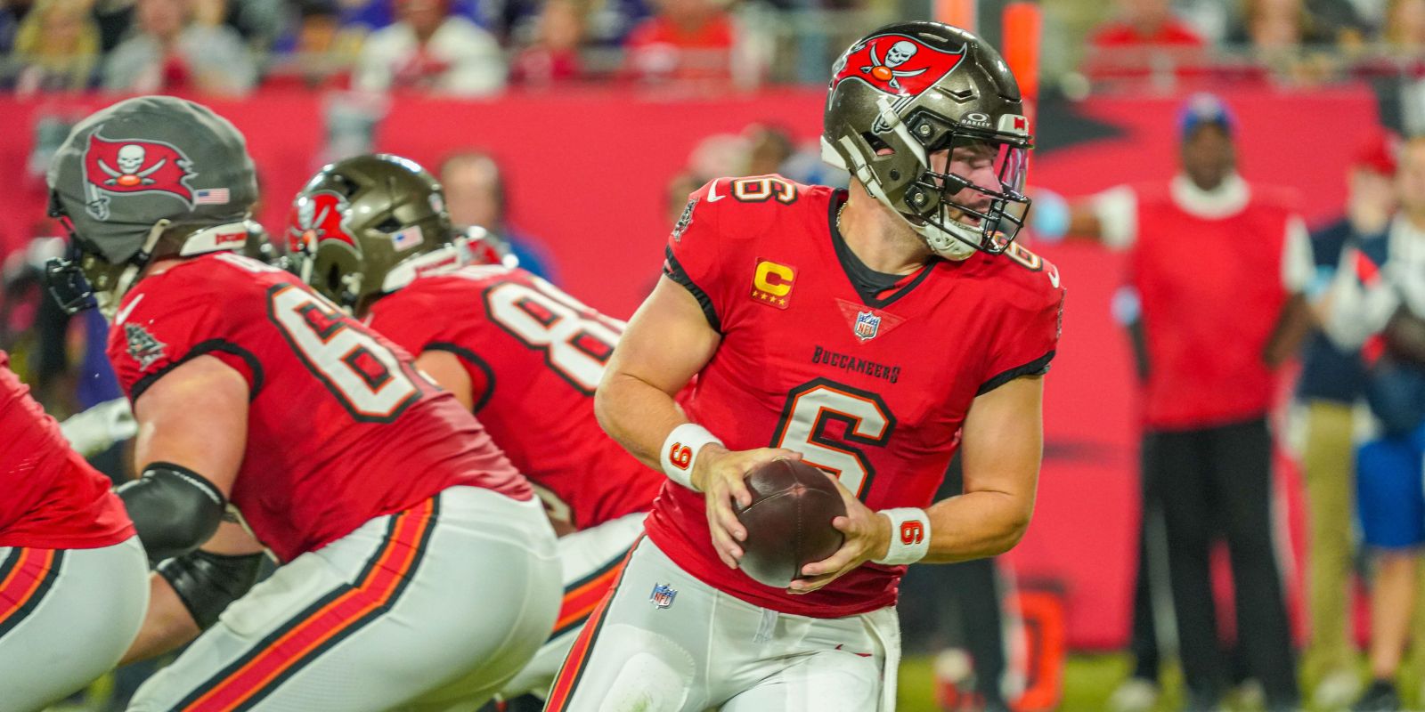 Baker Mayfield #6 at Raymond James Stadium Photo by (Marty Jean-Louis/Sipa USA)