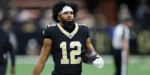 New Orleans Saints receiver Chris Olave