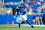 Kentucky Wildcats running back La'Vell Wright (29). Jordan Prather-USA TODAY Sports