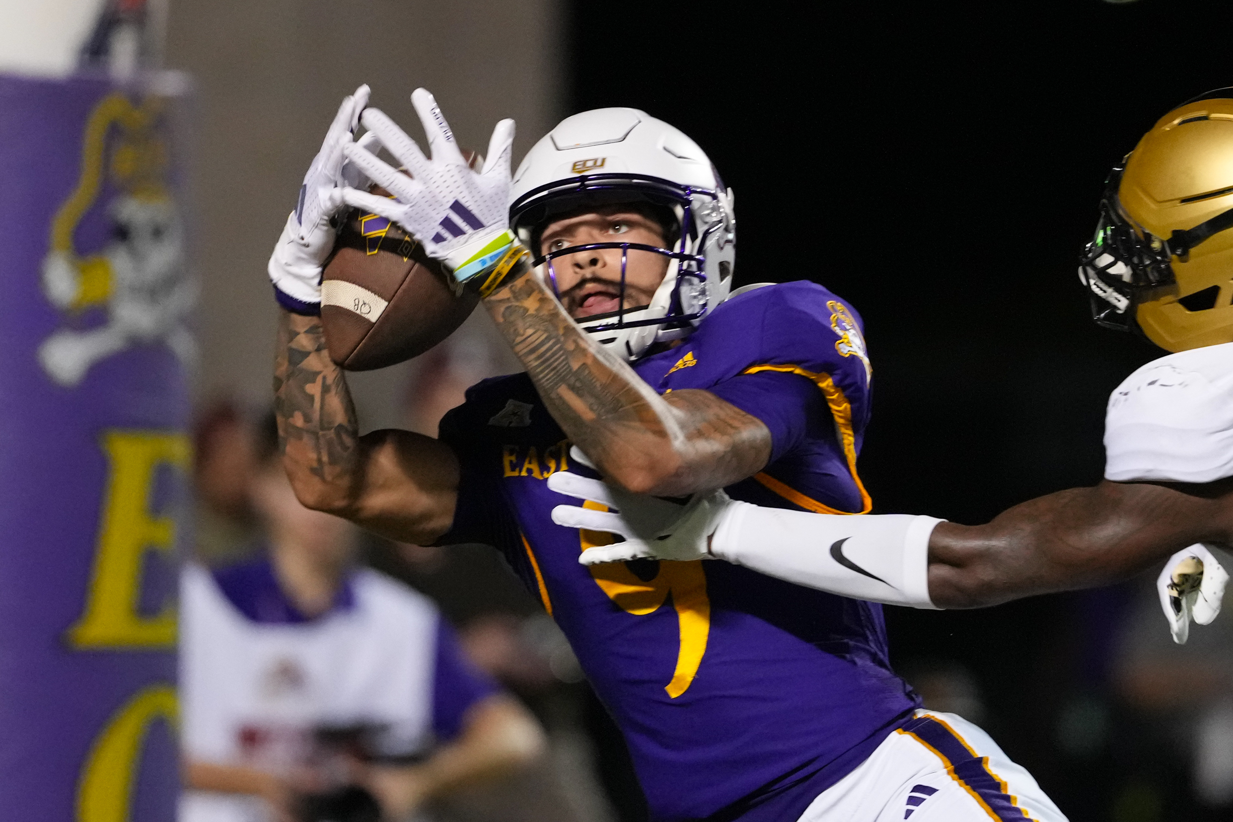 East Carolina Pirates wide receiver Anthony Smith (9) James Guillory-Imagn Images
