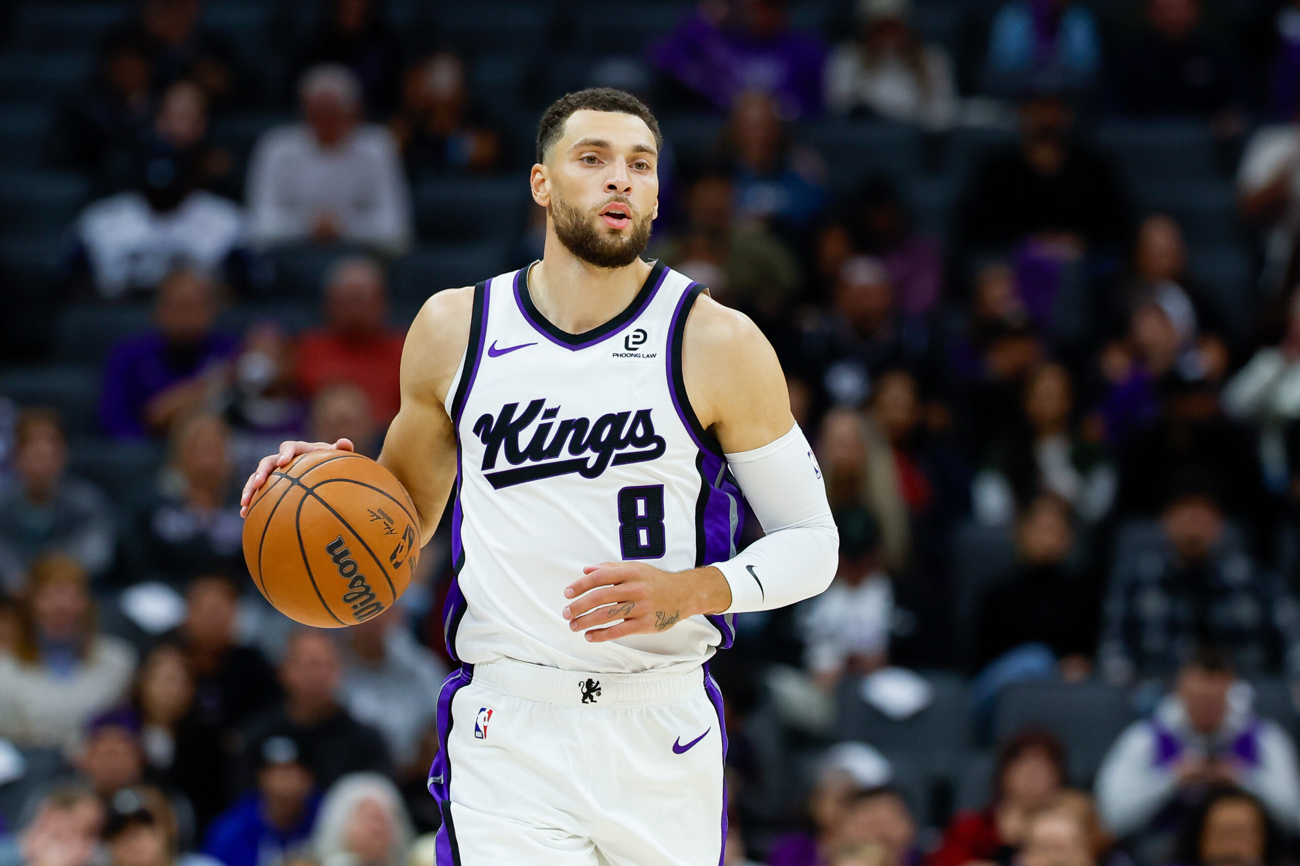 Sacramento Kings guard Zach Lavine (8). Sergio Estrada-Imagn Images