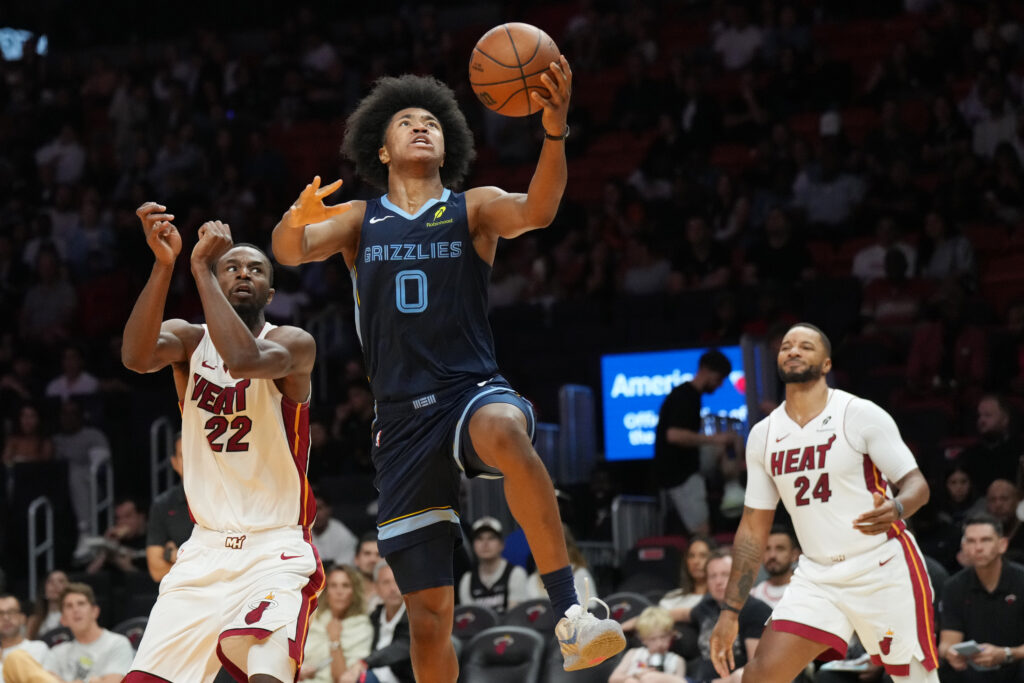 Memphis Grizzlies guard Jaylen Wells (0). Jim Rassol-Imagn Images