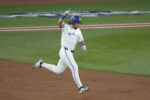 Toronto Blue Jays third baseman Addison Barger (47). Kevin Sousa-Imagn Images