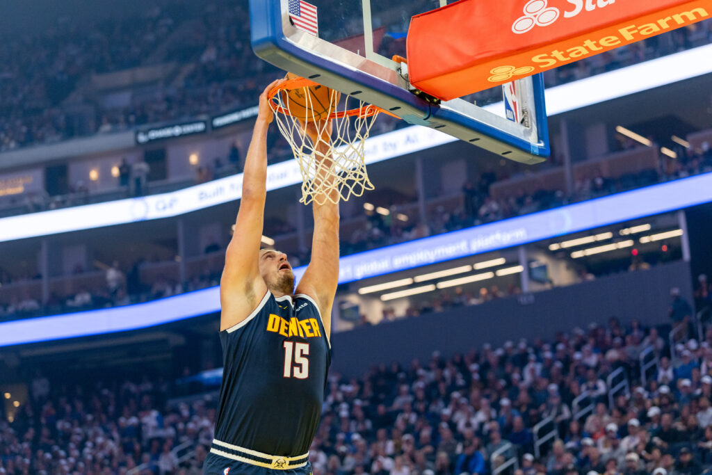 Denver Nuggets center Nikola Jokic (15). Bob Kupbens-Imagn Images