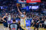 Golden State Warriors guard Stephen Curry (30). Neville E. Guard-Imagn Images