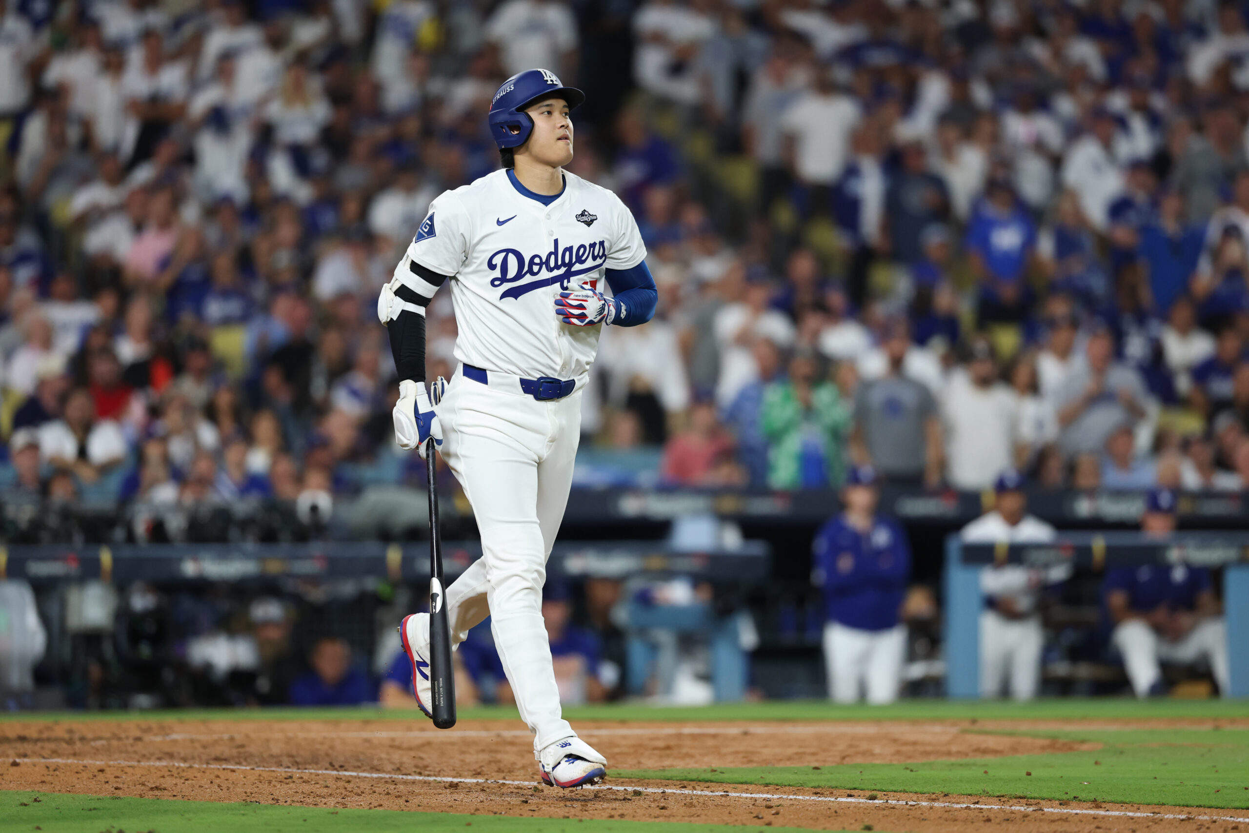 Los Angeles Dodgers two-way player Shohei Ohtani (17). Kiyoshi Mio-Imagn Images