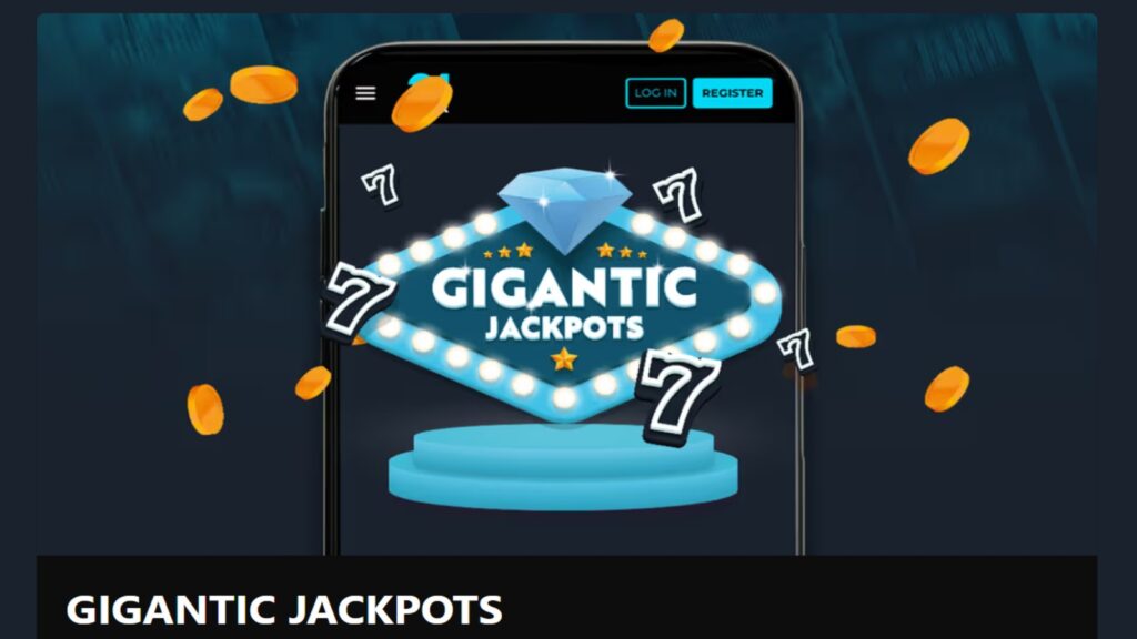 21.co.uk Casino Gigantic Jackpots