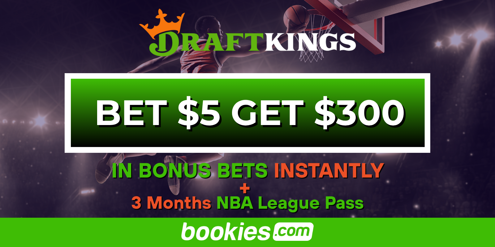 Draftkings-promo-code-get-300-nba-league-pass+ -basketball 3 Months NBA League Pass