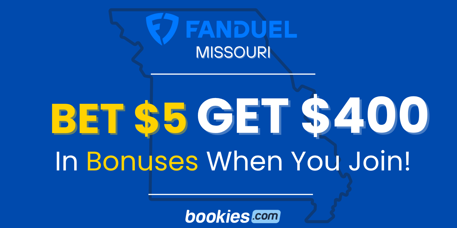 FanDuel Missouri Promo Code: Pre-Reg Scores $400 in Bonus Bets on Launch Day