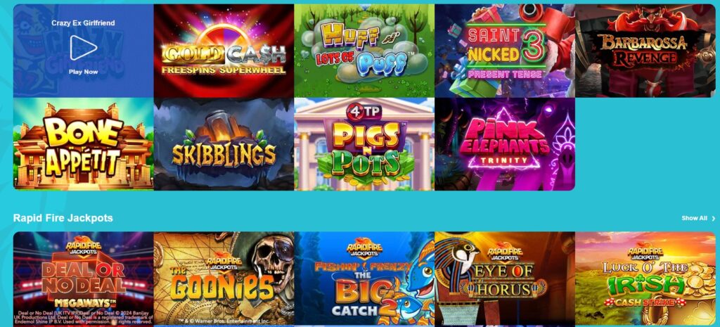 Skrill Casino Games